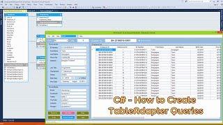 C# (Part 4) - How to Create TableAdapter Queries