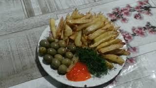 Kartoshka fri tayyorlash.Готовим картошку фри в домашних условиях. How to make fries.