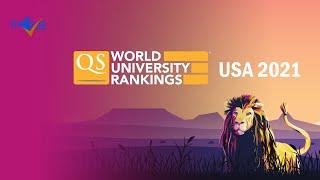 TOP 10 UNIVERSITIES IN USA BY QS WORLD UNIVERSITY RANKING 2021 #qswur #usa