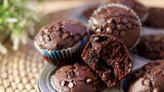 كاب كيك بقطع الشوكولاته وصفه جباااره وتحدي cupcakes with chocolate chunk