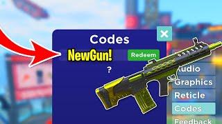 ALL *NEW* AIMBLOX CODES *NEW GUN UPDATE* Roblox Aimblox Codes 2022!