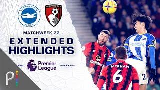 Brighton v. Bournemouth | PREMIER LEAGUE HIGHLIGHTS | 2/4/2023 | NBC Sports