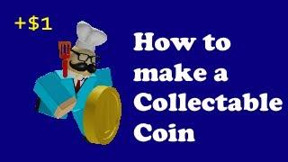 Roblox Studio| How to make a Collectable Rotating Coin