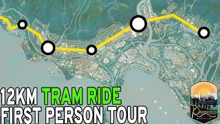 My Most REALISTIC No Mods First Person Tram Ride In Cities 1!