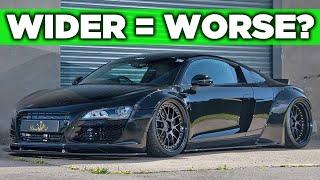 Here's what no one tells you about Wide Body Supercars!