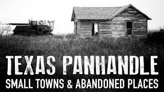 Texas Panhandle in Fog: Small Towns and Abandoned Places