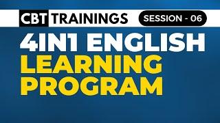 4 in 1 English Learning Program - Online Session 06 - Learn English like a Pro - CBT Trainings