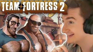 FINALLY, ОЛЁША И ПЕРЕКАЧАННЫЕ МУЖИКИ | Олёша играет в Team Fortress 2