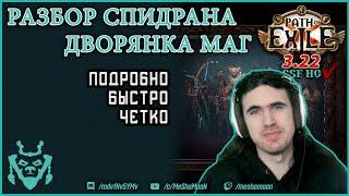 Быстрые акты на Дворянке маге. Разбор спидрана || Path of exile 3.22 Ancestors Scion leveling