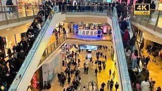 Saturday Rush at Birmingham Bullring: Exploring the Midlands' Shopping Haven [4K]