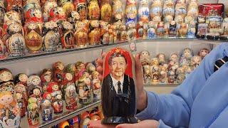 Guided Moscow Walk Tour Outside of Kremlin and Shopping for Matryoshka Doll