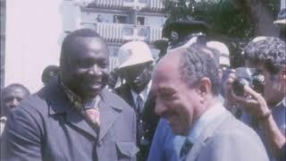 Idi Amin Bids Farewell to 5 African Leaders Leaving the 12th OAU Summit Before its End | July 1975.