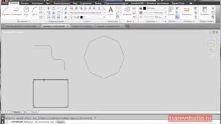 Урок AutoCAD. Команда "Сопряжение" на 100%