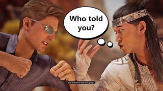 Johnny Cage Finds Out about His Daughter Cassie