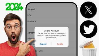 Как удалить аккаунт Twitter (X) навсегда | Как удалить свой аккаунт Twitter