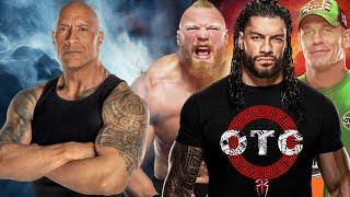 Final Boss The Rock Vs OTC Roman Reigns John Cena Brock Lesnar | WWE 2K24