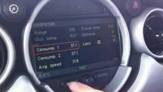 Mini Cooper MK4 Sat Nav - Traffic alert menu