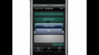 Foxtons iPhone App Demo