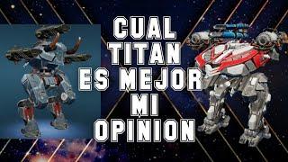 QUE TITAN ES MEJOR MINOS VS LUCHADOR WAR ROBOTS #warrobots #robotgame #denrowgamer #walkingwarrobots