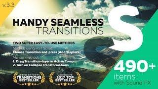 Handy Seamless Transitions v3.3 (After Effects project)