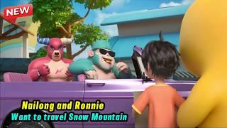 Nailong and Ronnie want to travel Snow Mountain | Milk Dragon | #3danimation #animation