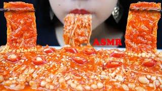 ASMR MUKBANG JAMUR ENOKI PEDAS *SPICY ENOKI MUSHROOMS* (EATING SOUNDS) | ASMR Indonesia