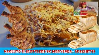 Dahil SNOW Nagluto ng Meryenda si JBOTTLERZ ''SPAGHETTI''