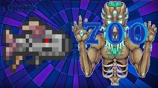 piranha gun vs the moonlord 700 subscriber special terraria 1.3 console