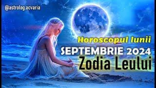 LEU   Horoscop SEPTEMBRIE 2024 (Subtitrat RO)  LEO  SEPTEMBER 2024 HOROSCOPE