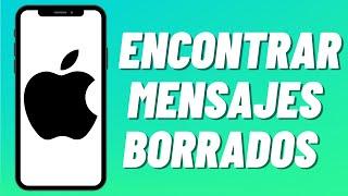 Cómo Encontrar Mensajes Borrados En iPhone