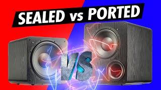 Sealed vs Ported Subwoofers | Which should you choose?