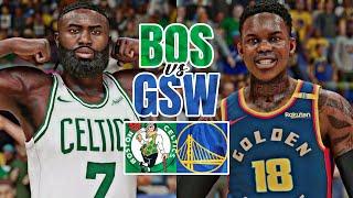 NBA 2K25: NEW LOOK WARRIORS vs CELTICS | PS5 PRO GAMEPLAY [4K UHD]