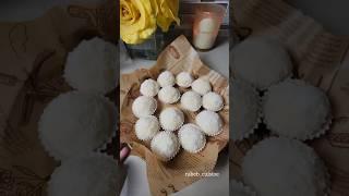 Make your own Raffaello with simple steps #shorts #fyp #food #love