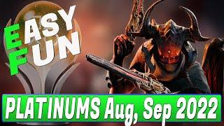 8 Easy & Fun Platinum Games You Probably Missed - Easy Platinum Games August, September 2022