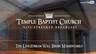 Sunday Evening Meeting of the Temple Baptist Church • World Mission Conference • October 27, 2024