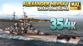 Cruiser Alexander Nevsky is "lucky" - World of Warships