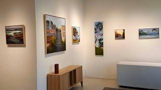 GALLERY TOUR of my SOLO SHOW at STUDIO GALLERY in SAN FRANCISCO