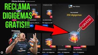 ️RECLAMA 250 DIGIGEMAS TOTALMENTE GRATIS‼️ en la tienda WEB | War Robots WR | Turbo Commander WR