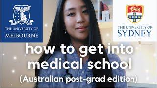 [한글자막] How to get into post-graduate medical school in Australia - everything you need to know :)