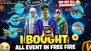 Buying Everything From Store & All New Events In FreeFireGarenaFree Fire#neweventfreefire#freefire