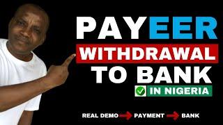 Payeer Account Withdrawal | Payeer to Binance Transfer | Payeer to Bank Account in Nigeria