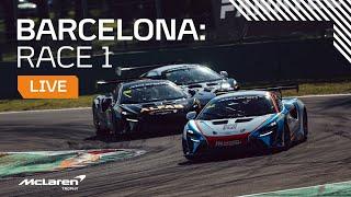 LIVE I Race 1 I Barcelona I McLaren Trophy Europe 2024