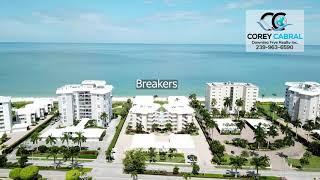 Moorings Naples Florida Beachfront low & mid rise condo complexes with identifiers