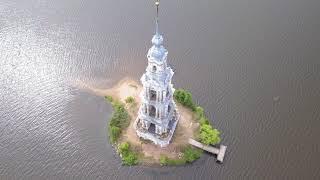 Калязин c дрона (Kalyazin from the drone)