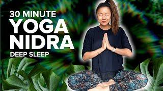 Yoga Nidra for DEEP SLEEP in 30 minutes (relax and drift away)