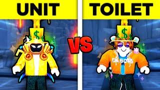 IamEvan UNIT is STRONGER than IamEvan TOILET?! (Toilet Tower Defense)