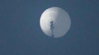 Chinese Balloon spotted over Miami.{ jan 30, caught on film}