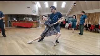 Thao Nguyen with Sandor Parissa Tango Team 2021 - Invierno - Apr 24, 2022 Rehearsal