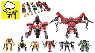 Transformer Devastator Movie Overload Scrapper Mixmaster Scavenger Hightower Long Haul Rampage