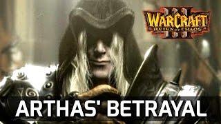 Warcraft 3 Story ► Arthas' Betrayal Cinematic (Killing His Father) - Human Campaign Ending